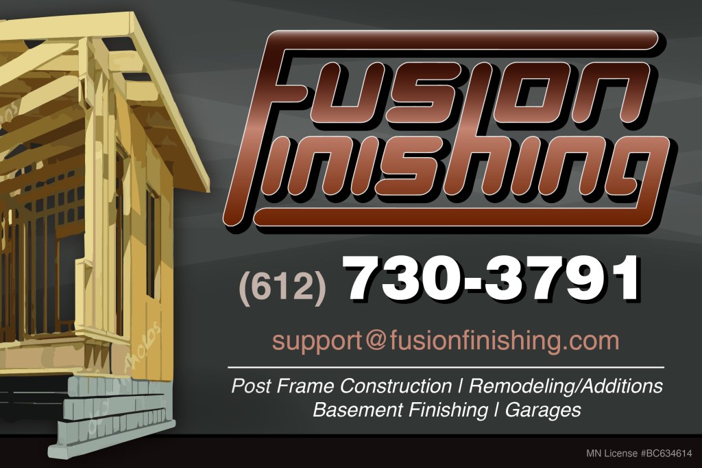 Fusion Finishing Sign